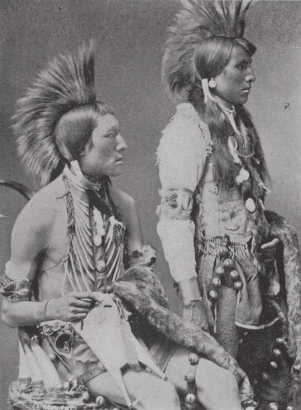 Due coraggiosi Blackfoot da Photographer Canadian