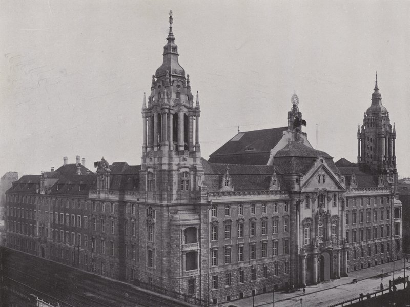 Tribunale nella Neue Friedrich-Strasse da Photographer German