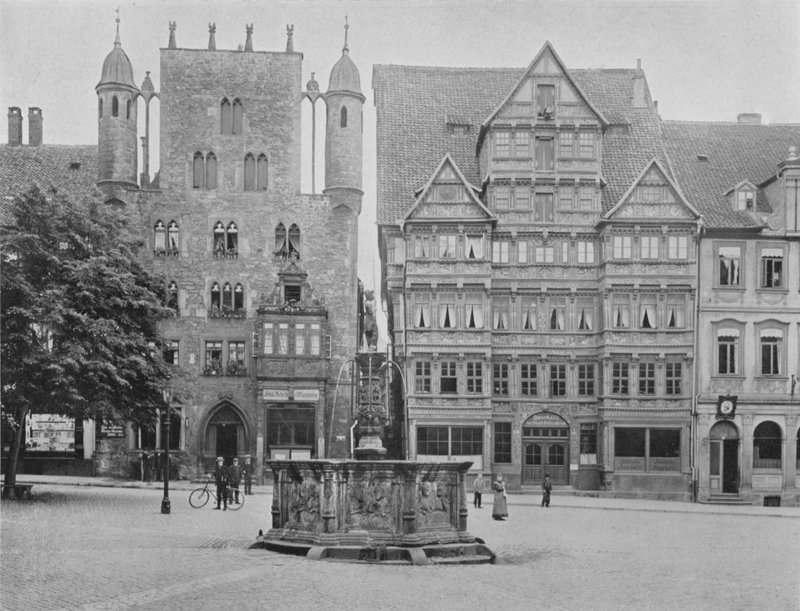 Marktplatz con Tempelherrenhaus e Wedekind