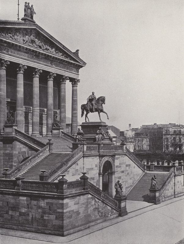 Galleria Nazionale e Monumento a Federico Guglielmo IV da Photographer German