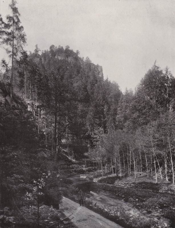Parte della valle di Polenz da Photographer German