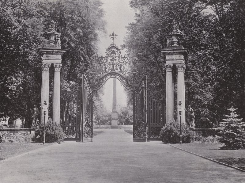 Potsdam, ingresso al parco di Sanssouci da Photographer German