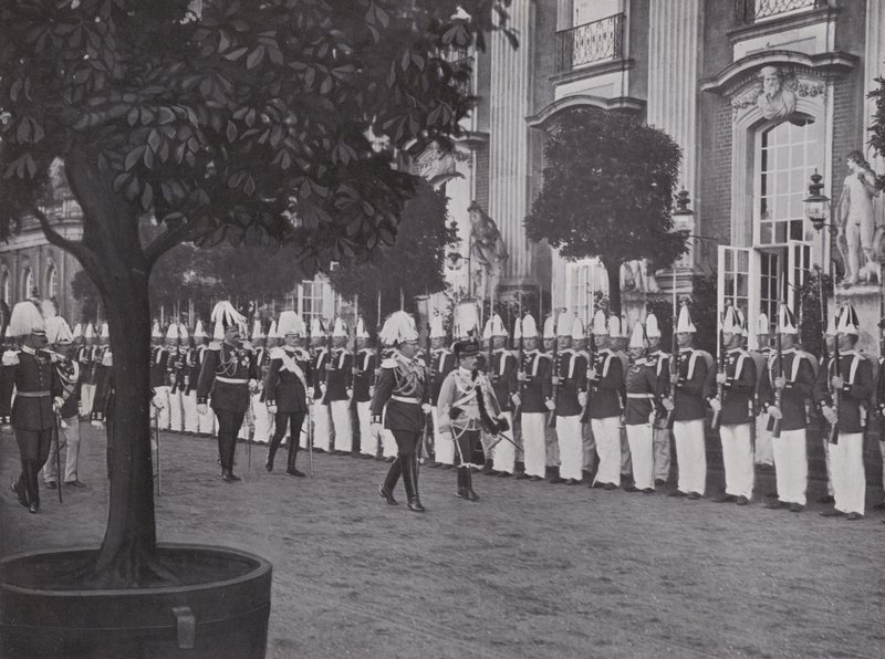 Potsdam, Ricevimento dei Principi da parte dell