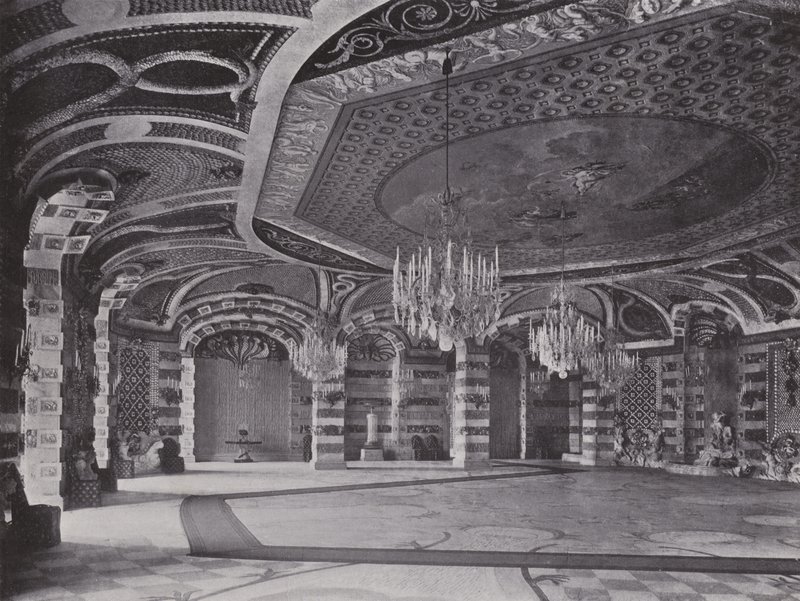 Potsdam, Nuovo Palazzo, Sala delle conchiglie da Photographer German