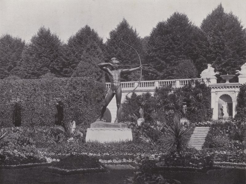 Potsdam, Giardino siciliano, arciere da Photographer German