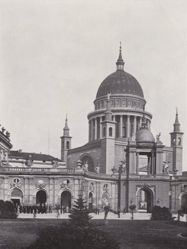Potsdam, Castello della Città, Portale della Fortuna e Chiesa di San Nicola da Photographer German