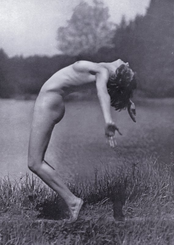 Il corpo bello, cultura fisica per donne (foto in bianco e nero) da Photographer German