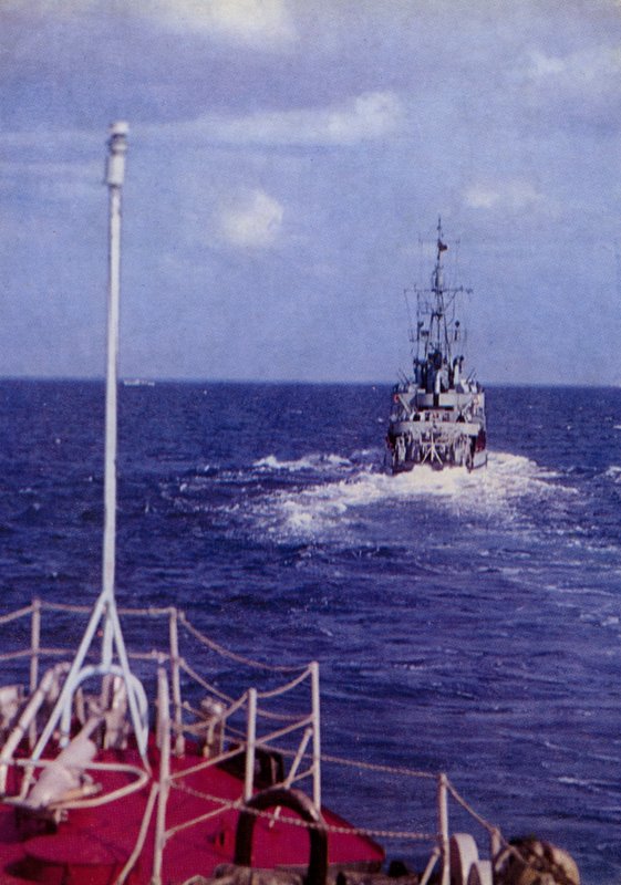 Insieme alla Flotta del Baltico della Bandiera Rossa e alla Marina Polacca la Marina del Popolo dell