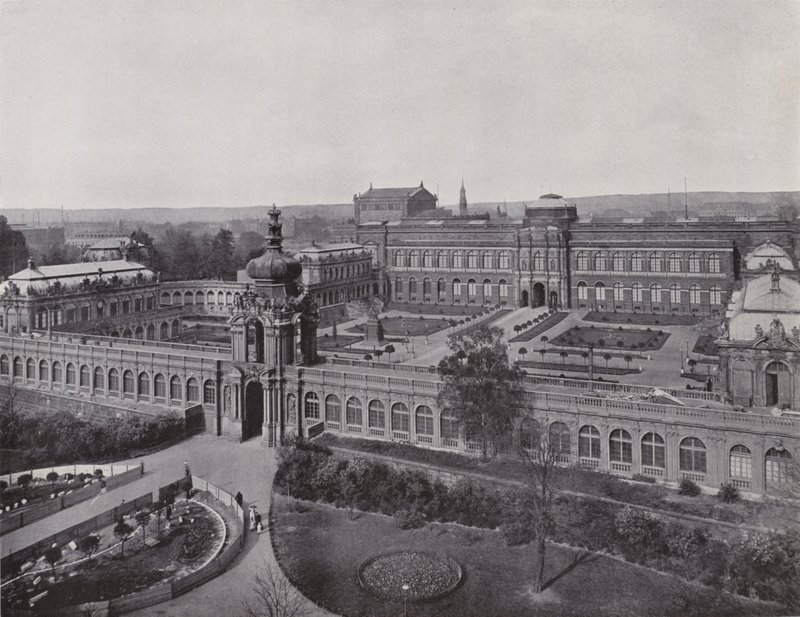 Zwinger, vista totale da Photographer German