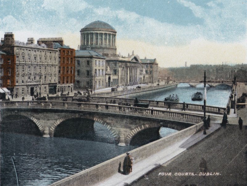 Four Courts, Dublino da Photographer Irish