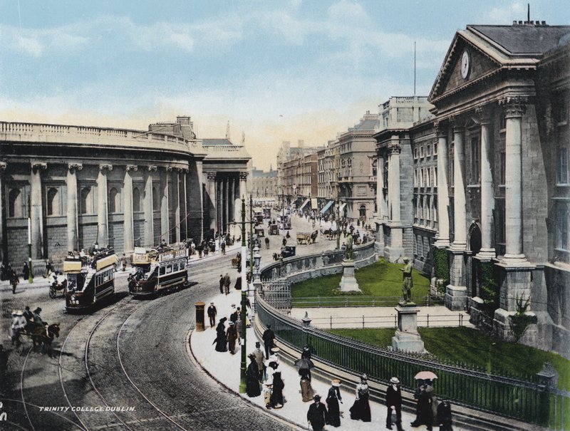 Trinity College, Dublino (foto a colori) da Photographer Irish