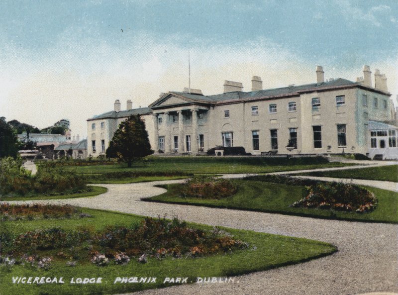 Viceregal Lodge, Phoenix Park, Dublino da Photographer Irish
