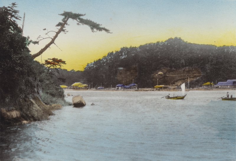 Giappone, c.1912: Stretto di Ondo, Aki da Photographer Japanese