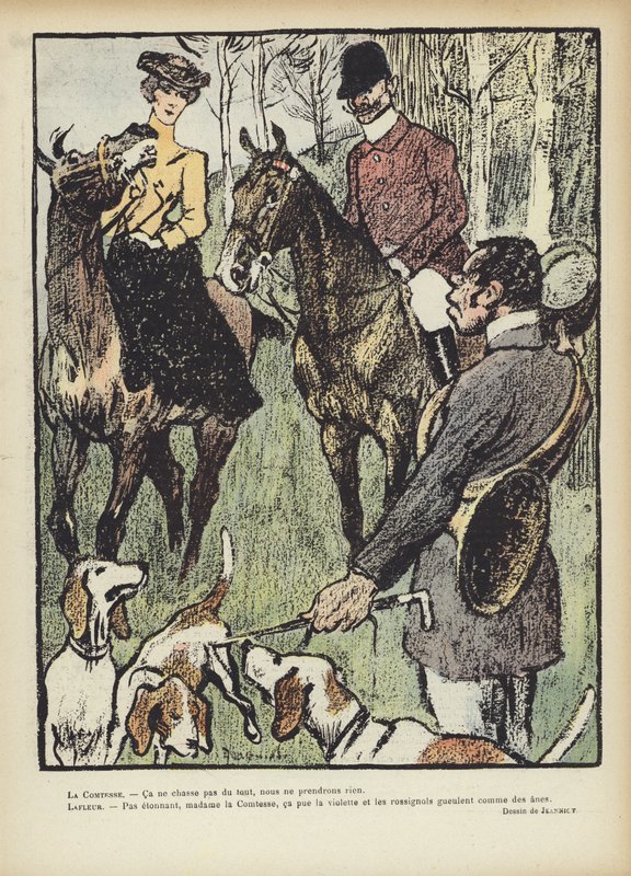 Illustrazione per Le Rire da Pierre Georges Jeanniot