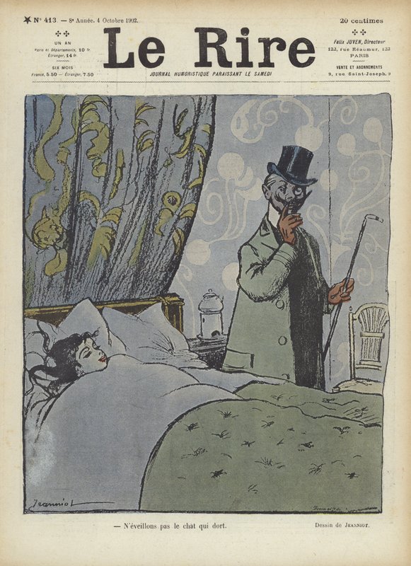 Illustrazione per Le Rire da Pierre Georges Jeanniot