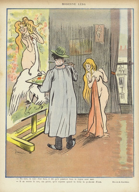 Illustrazione per Le Rire da Pierre Georges Jeanniot