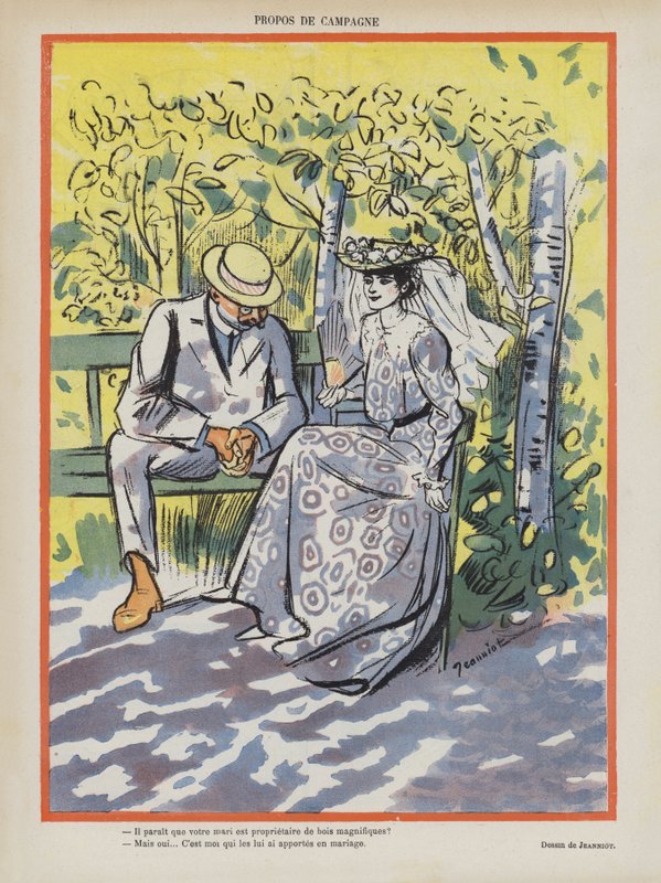 Illustrazione per Le Rire da Pierre Georges Jeanniot