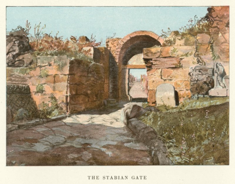 Porta Stabiana da Pierre Gusman