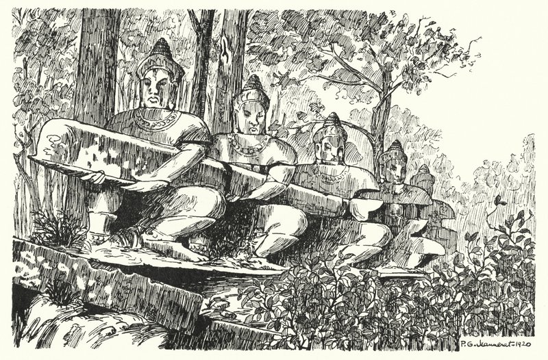 Giganti della balaustra da Pierre Jeannerat de Beerski