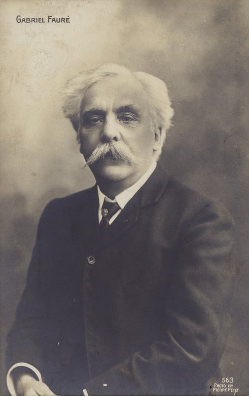 Gabriel Fauré, compositore, organista, pianista e insegnante francese (1845-1924) da Pierre Petit