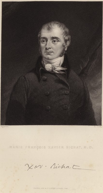Ritratto di Marie Francois Xavier Bichat da Pierre Roch Vigneron