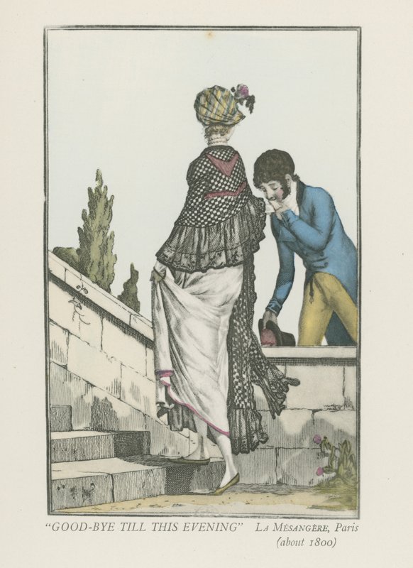 Arrivederci a stasera (circa 1800) da Pierre de La Mesangere