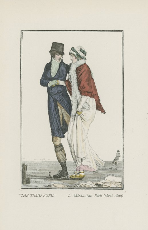 Allievo timido, Parigi (circa 1800) da Pierre de La Mesangere