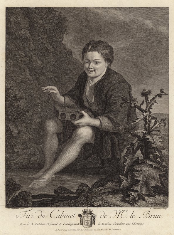 Il cacciatore di topi da Pieter Cornelisz van Slingelandt
