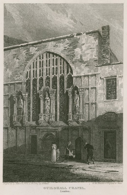 Cappella di Guildhall, Londra da Pieter Jansz. Quast