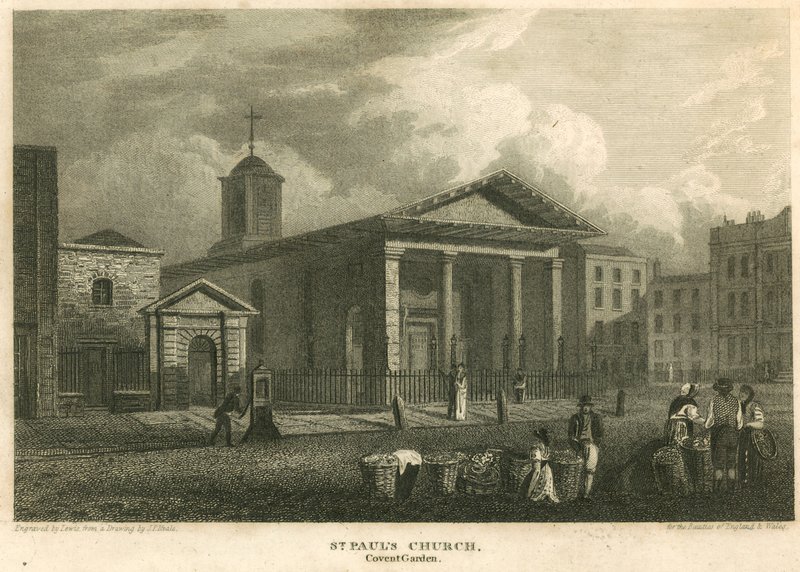San Paolo, Covent Garden, Londra da Pieter Jansz. Quast