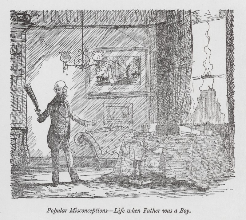 Concezioni popolari errate - La vita quando il padre era un ragazzo da Pont (1908 40)