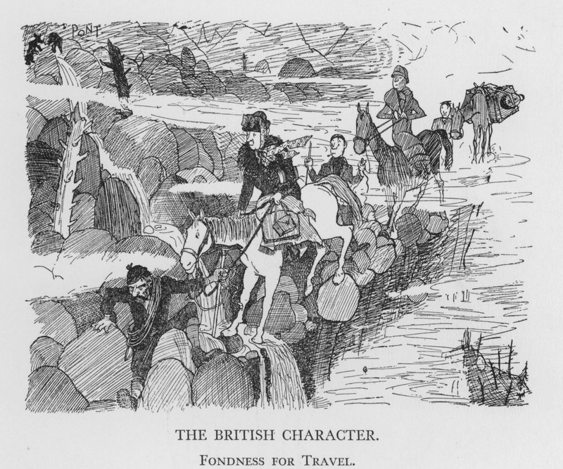 Il carattere britannico, passione per i viaggi da Pont