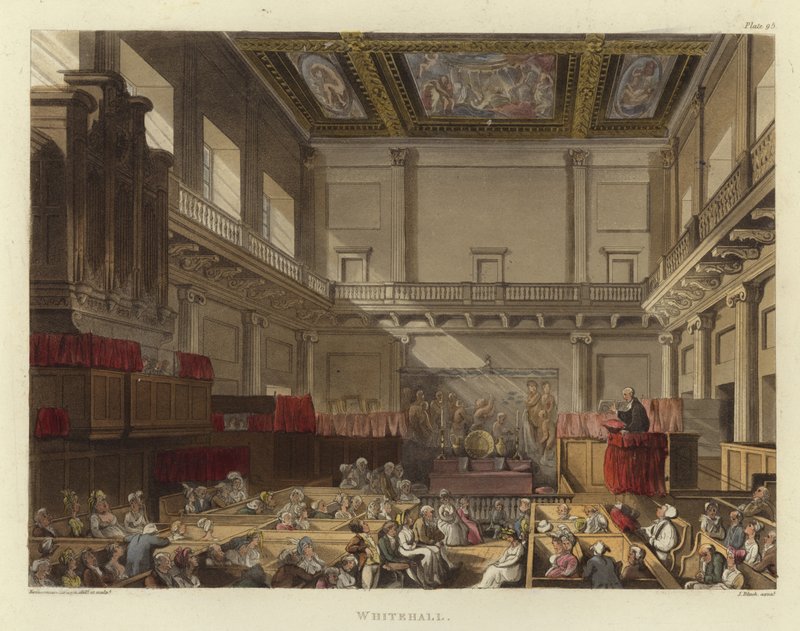 Whitehall da Pugin and Rowlandson
