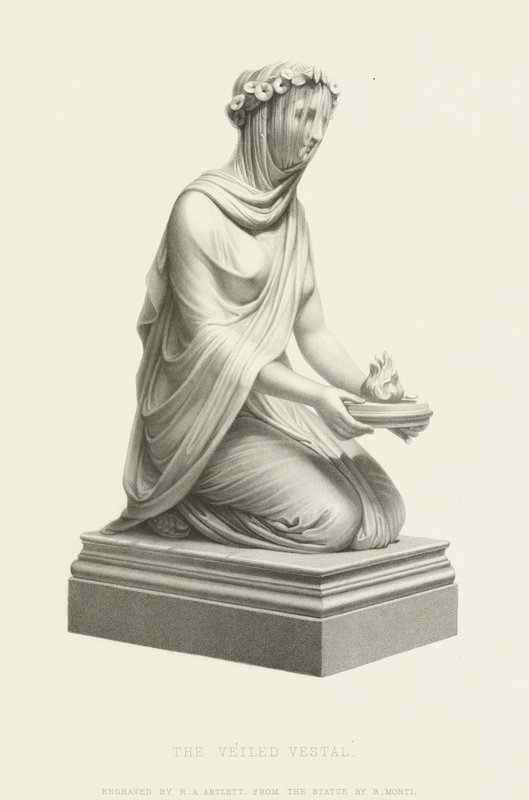 La Vestale Velata da Raffaello Monti