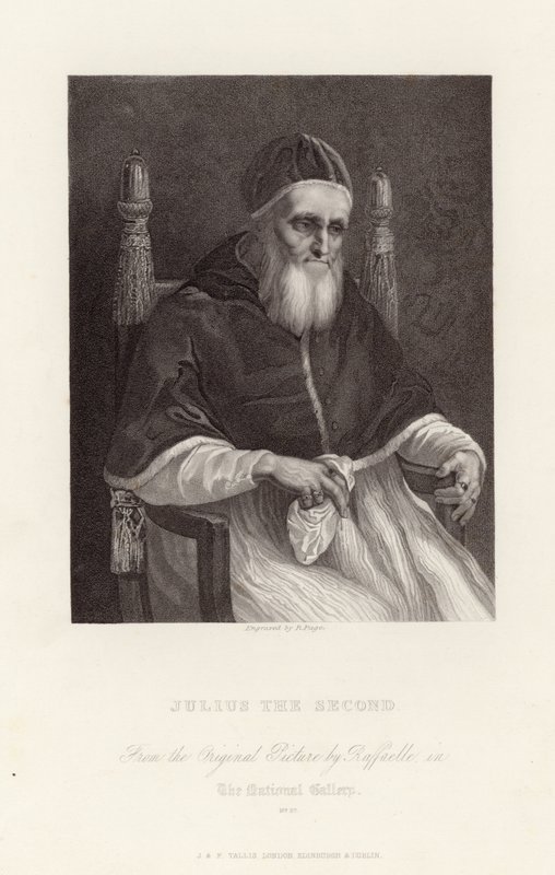 Giulio II da Raffaello Sanzio Raphael