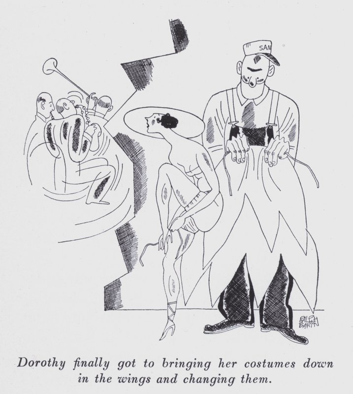 Illustrazione per "But Gentlemen Marry Brunettes" di Anita Loos da Ralph Barton