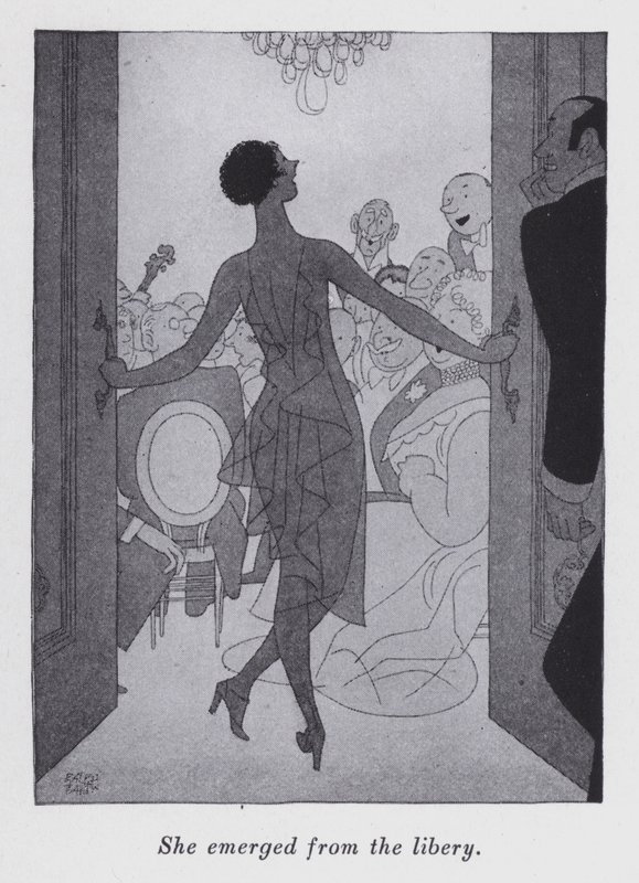 Illustrazione per "But Gentlemen Marry Brunettes" di Anita Loos da Ralph Barton