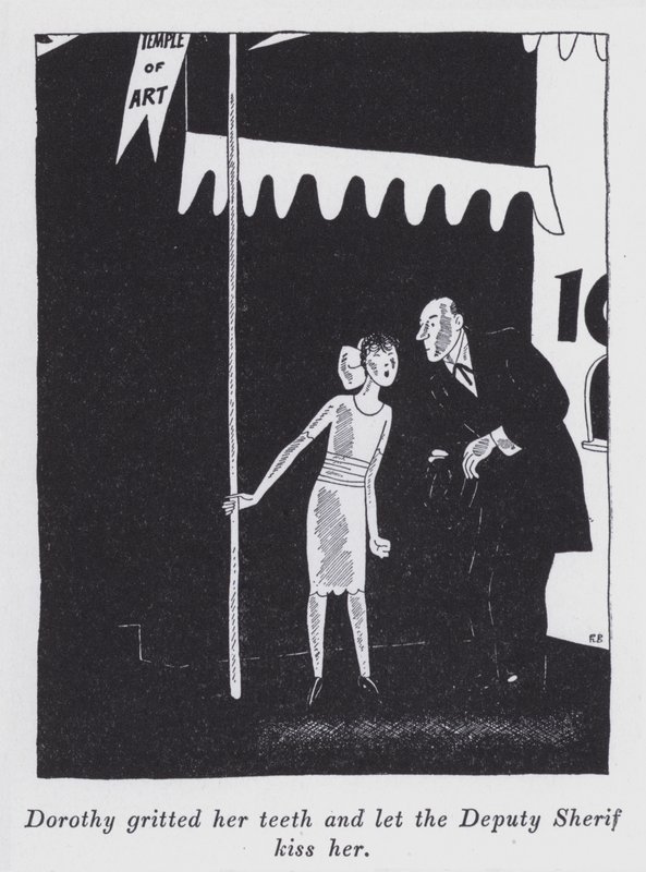 Illustrazione per "But Gentlemen Marry Brunettes" di Anita Loos da Ralph Barton