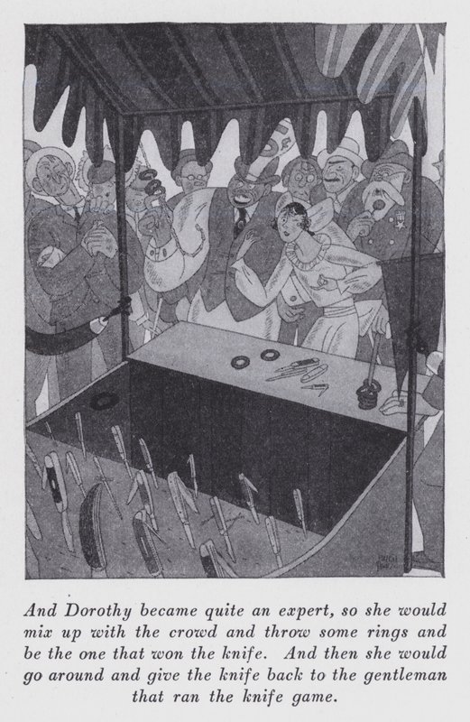 Illustrazione per "But Gentlemen Marry Brunettes" di Anita Loos da Ralph Barton