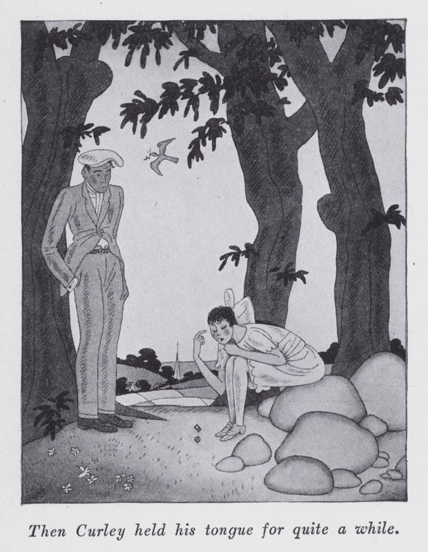 Illustrazione per "But Gentlemen Marry Brunettes" di Anita Loos da Ralph Barton