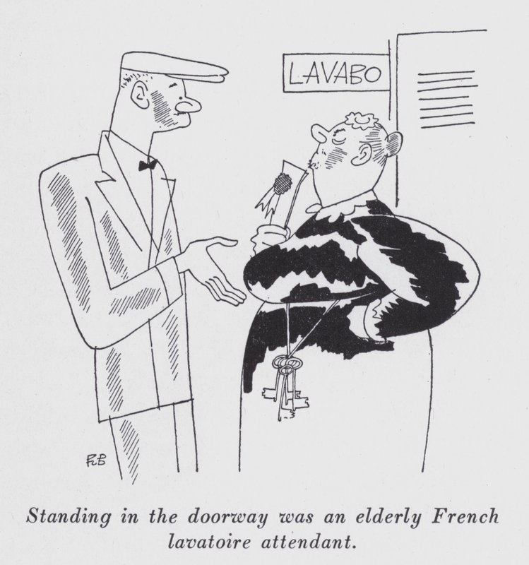 Illustrazione per "But Gentlemen Marry Brunettes" di Anita Loos da Ralph Barton