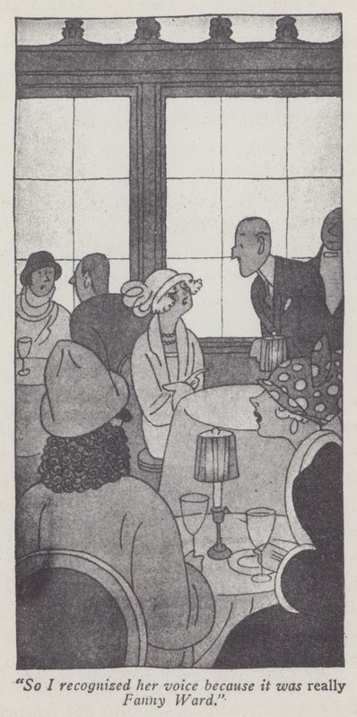 Illustrazione per Gli uomini preferiscono le bionde di Anita Loos (litografia) da Ralph Barton