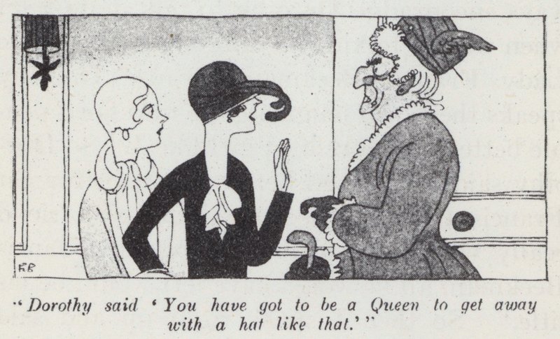 Illustrazione per Gli uomini preferiscono le bionde di Anita Loos da Ralph Barton