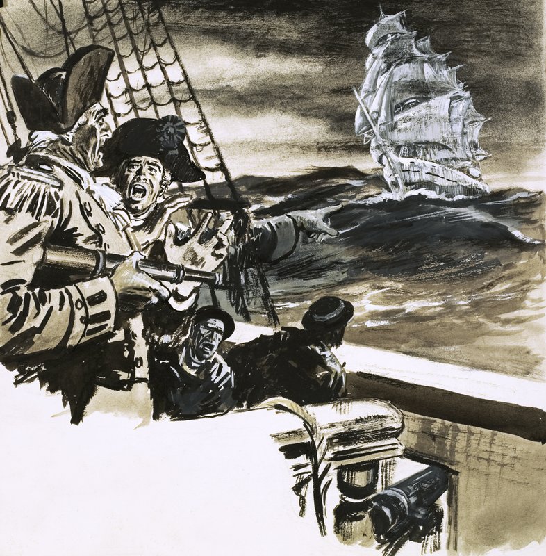 Avvistamento di una nave fantasma da Ralph Bruce