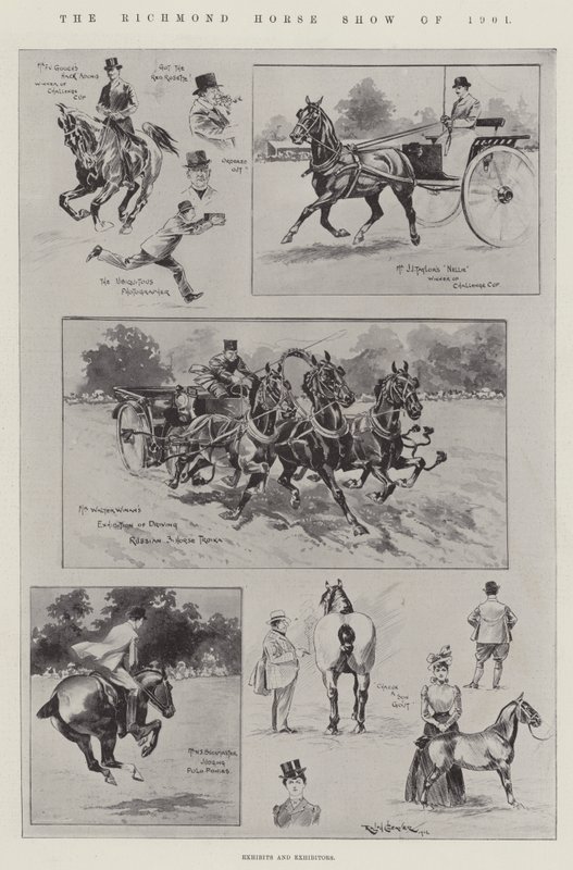 Lo Spettacolo Equestre di Richmond del 1901 da Ralph Cleaver