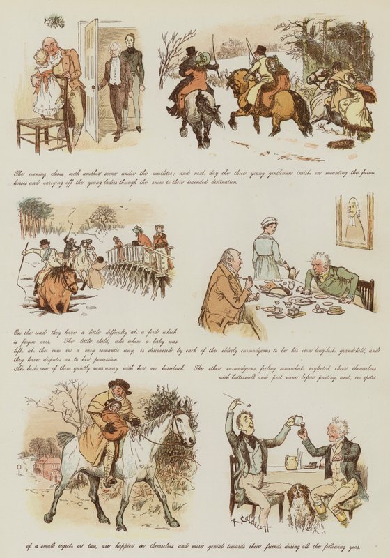 Il Natale dei brontoloni da Randolph Caldecott