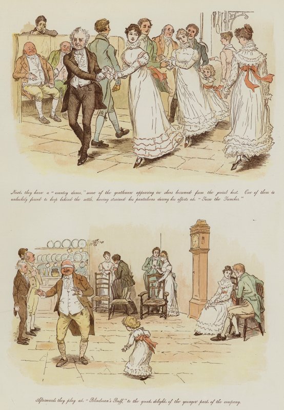 Il Natale degli avari da Randolph Caldecott