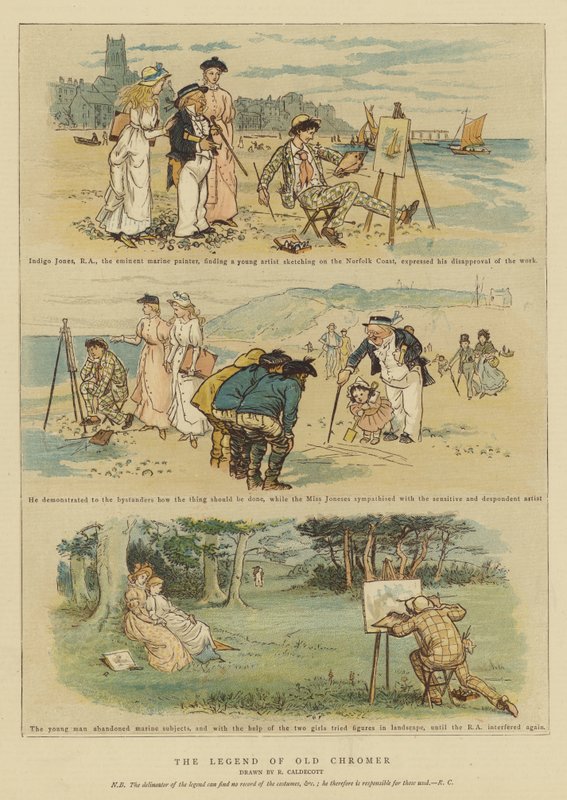 La leggenda del vecchio Chromer da Randolph Caldecott