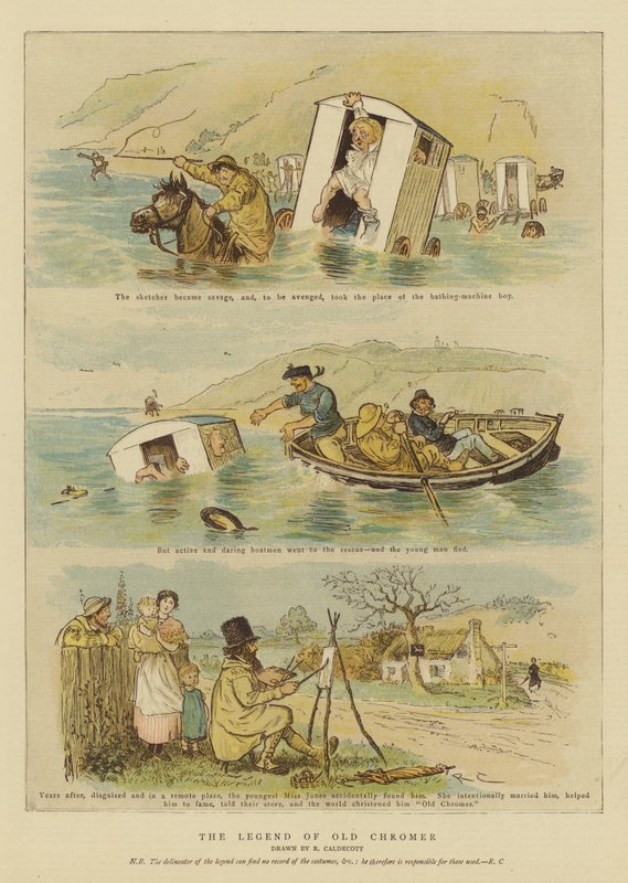 La leggenda del vecchio Chromer da Randolph Caldecott