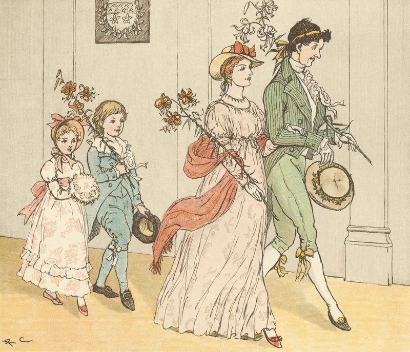 Il grande Panjandrum in persona da Randolph Caldecott